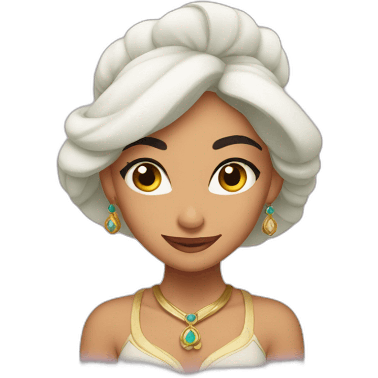 Jasmine from aladdin emoji