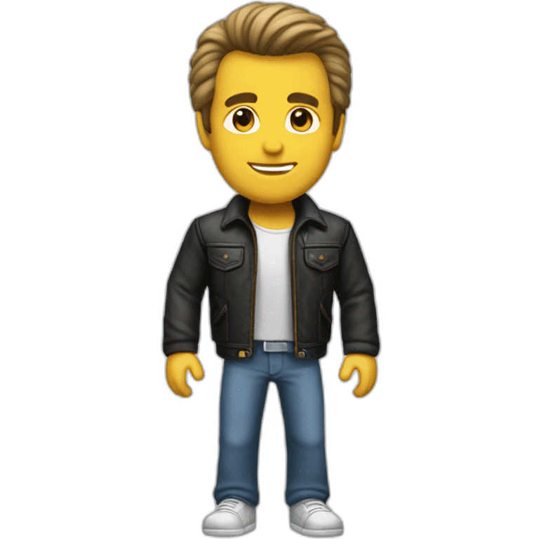 The Fonz full body emoji