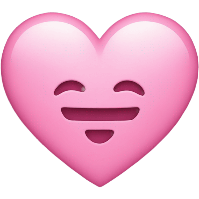 Pink heart with stars around it emoji