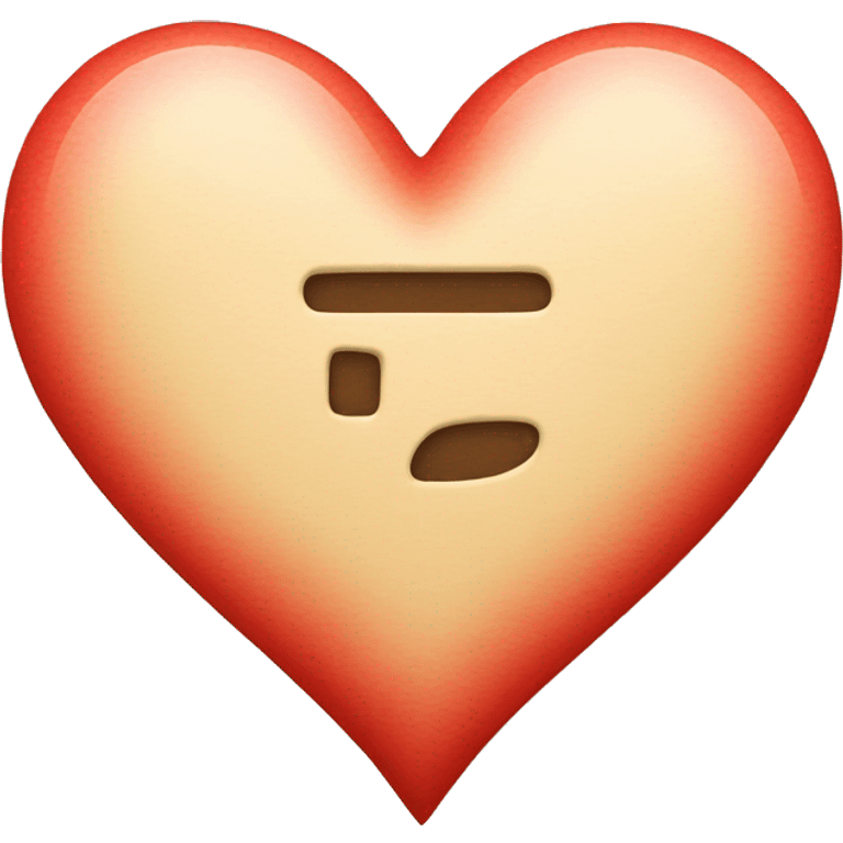 Heart with letter T emoji