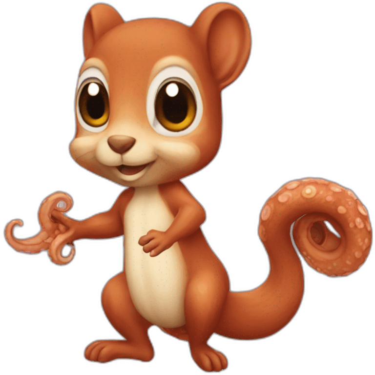 squirrel octopus emoji