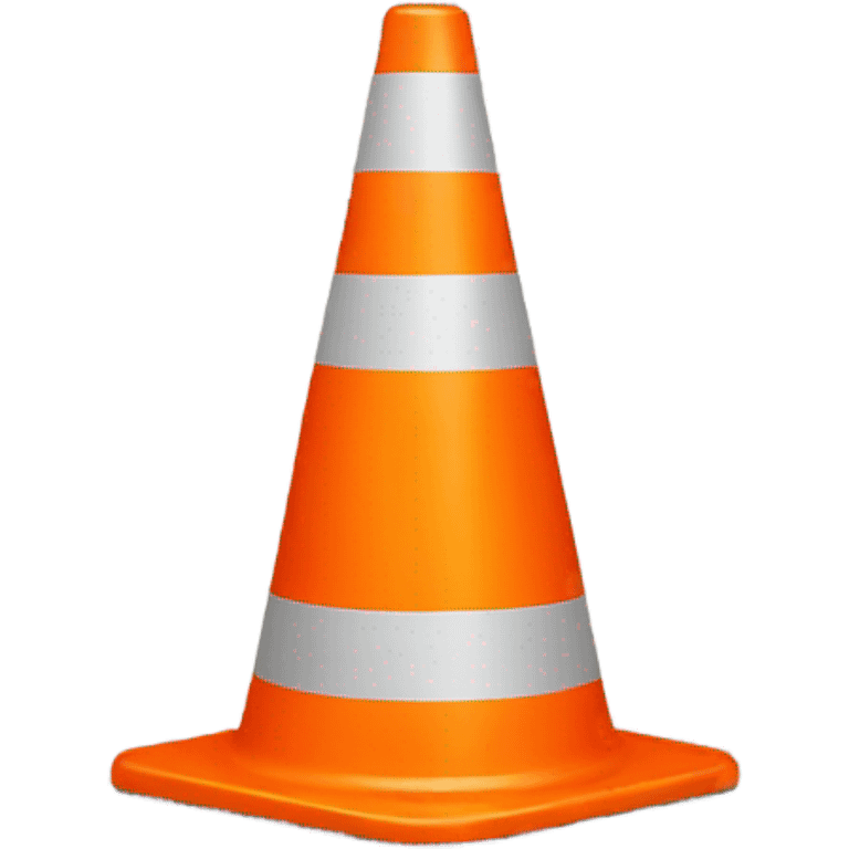 Traffic cone emoji