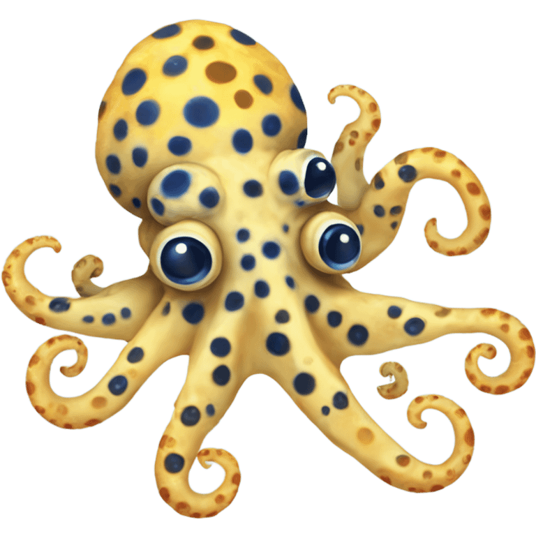 Blue ringed octopus  emoji