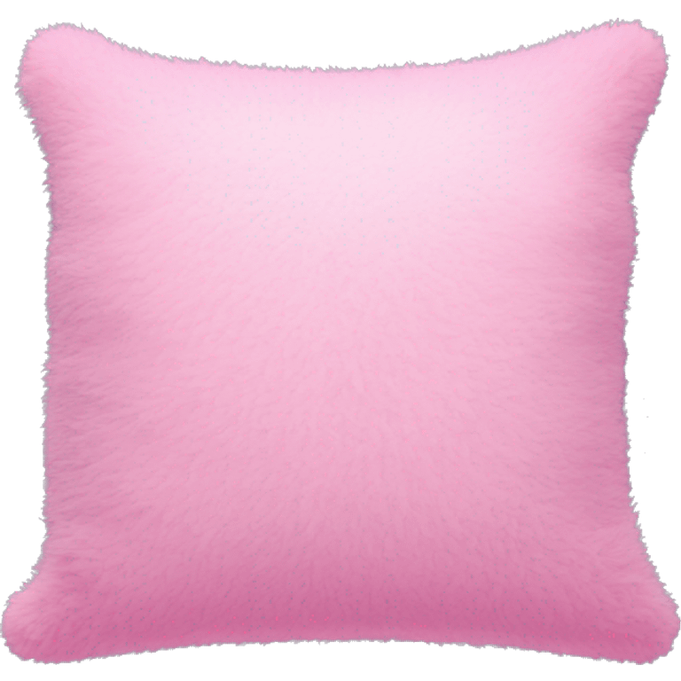 Pink fluffy pillow emoji