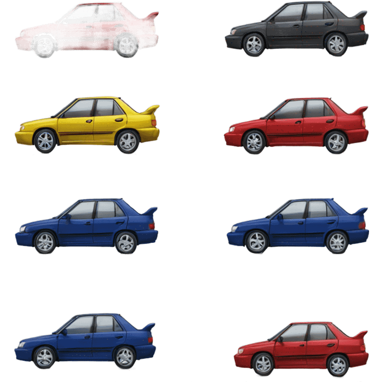 SUBARU WRX 1990s emoji