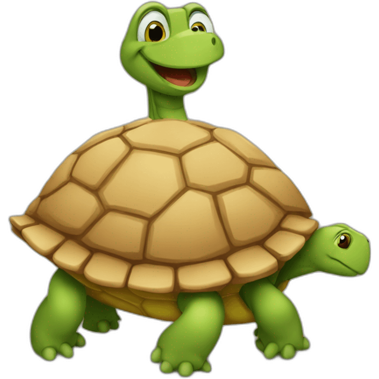 crotte sur tortue emoji