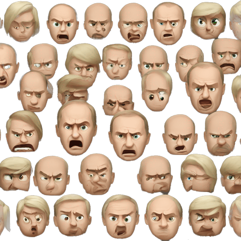 Putin is angry emoji