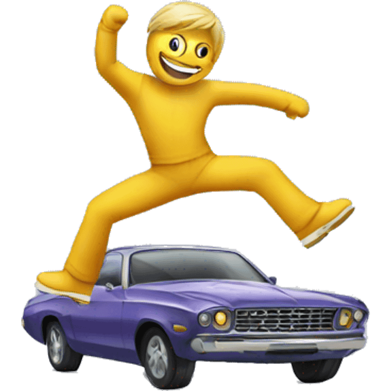 dancing car emoji