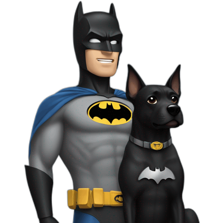 Batman With Dog emoji