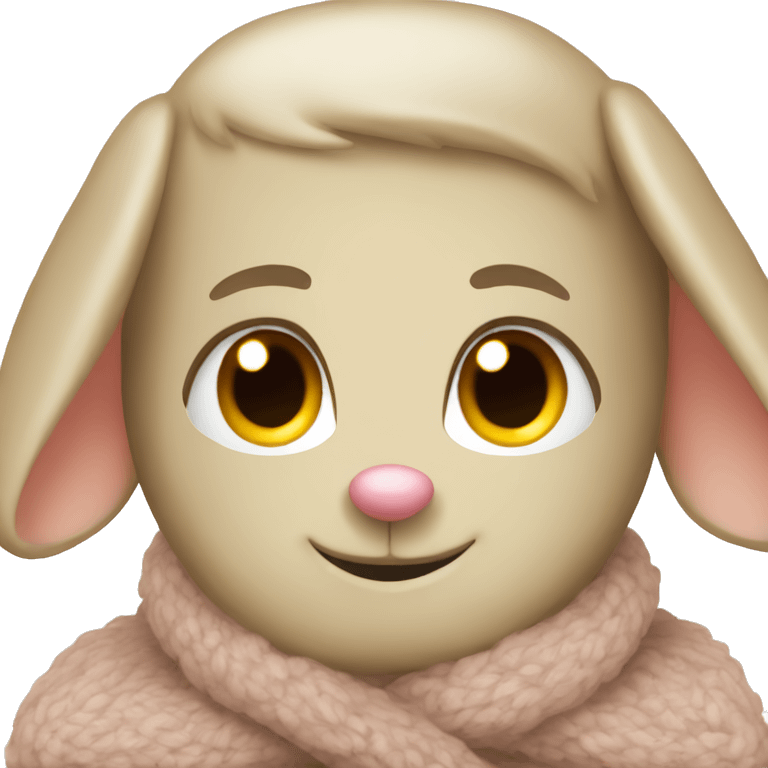 Bunny cozy  emoji