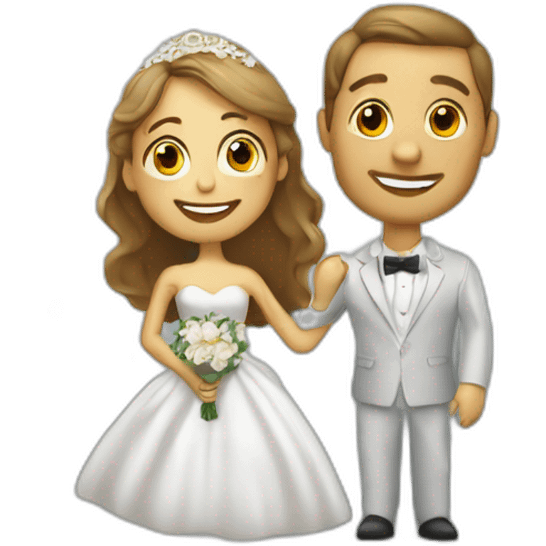 un genoux au sol demande en mariage emoji