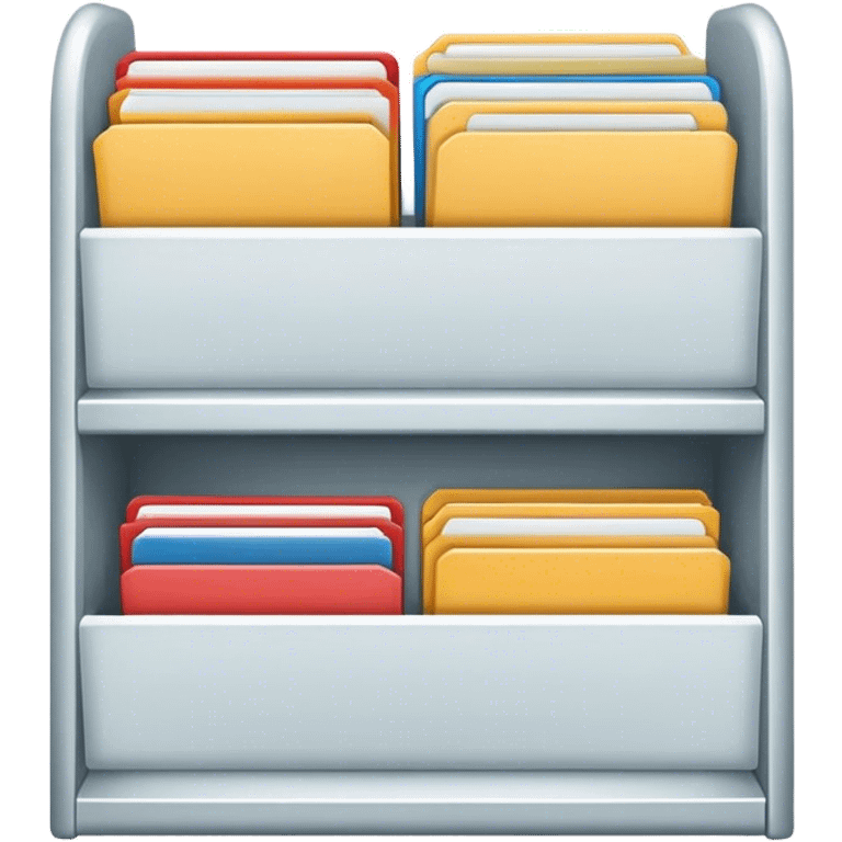 shelf files but I want it from front view emoji