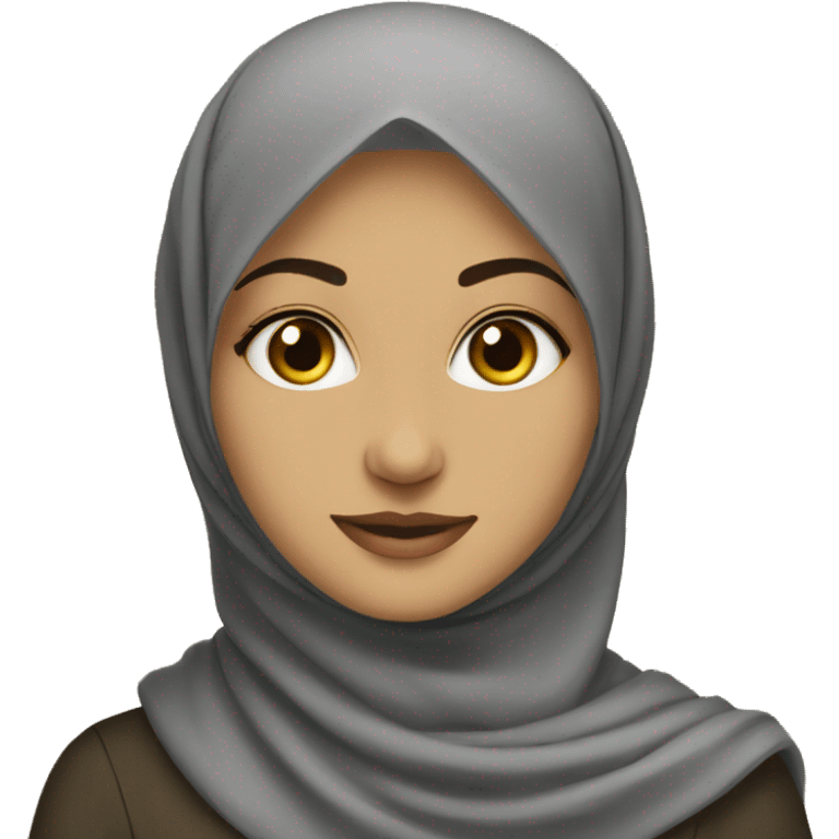 A hijabi girl  emoji