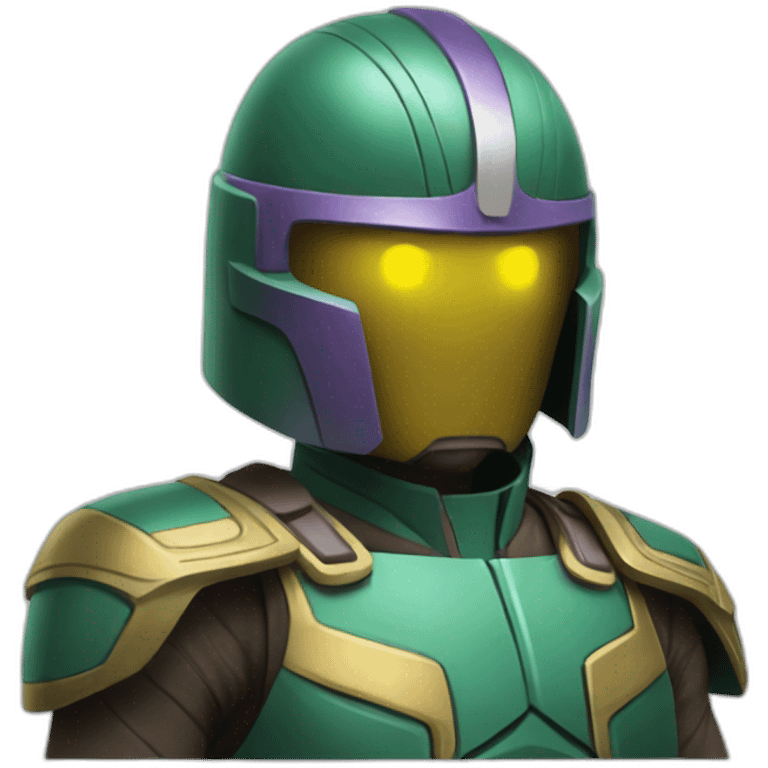 Kang the conqueror from marvel emoji