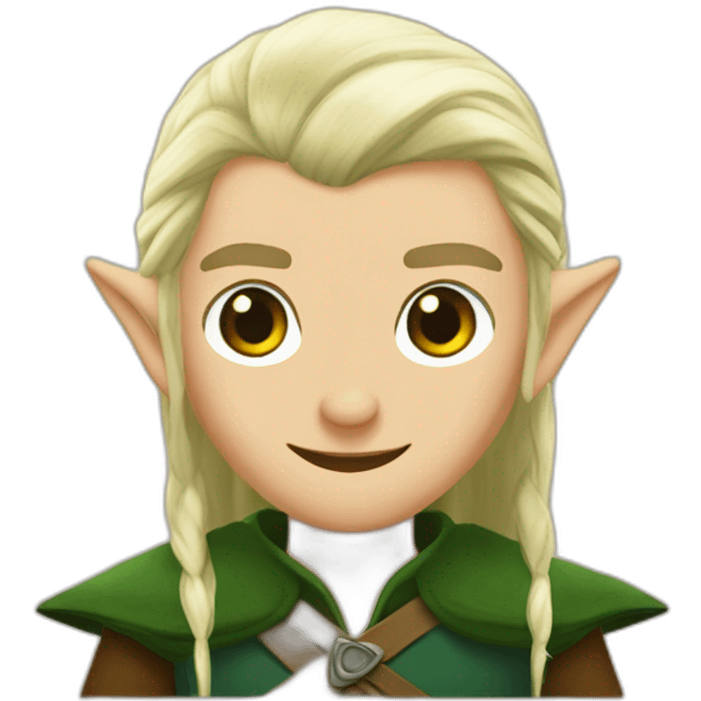 Legolas elf emoji