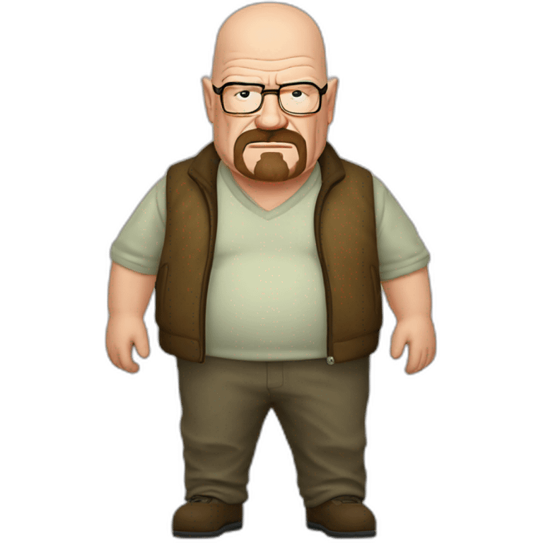 Fat walter white emoji