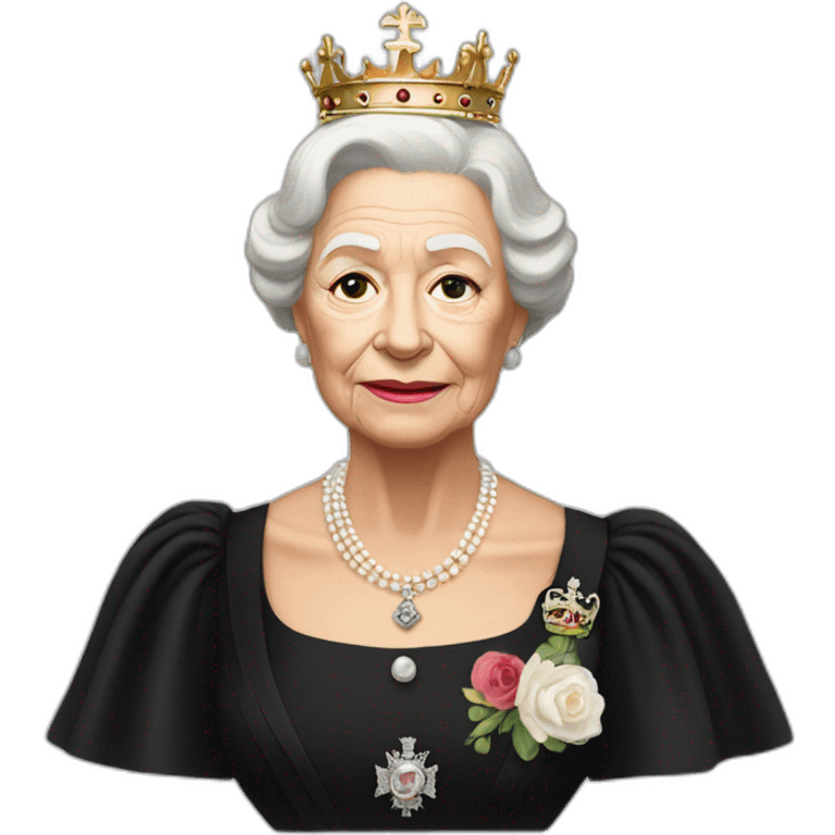 queen of england funeral emoji