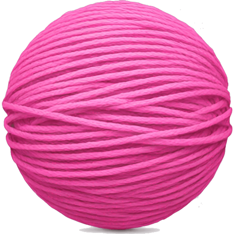 Pink light ball Thread emoji