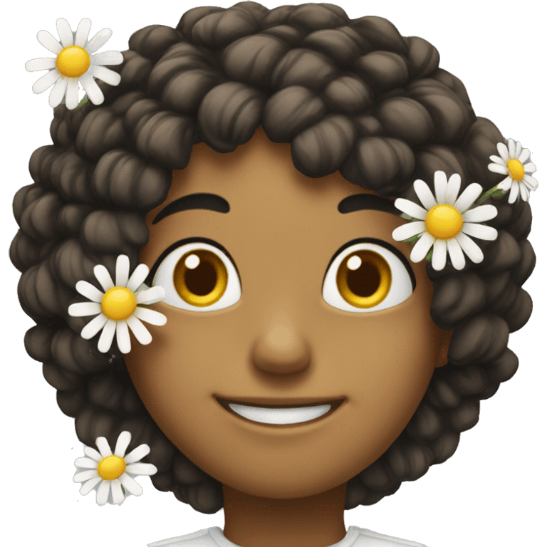 Chamomile with a smile  emoji