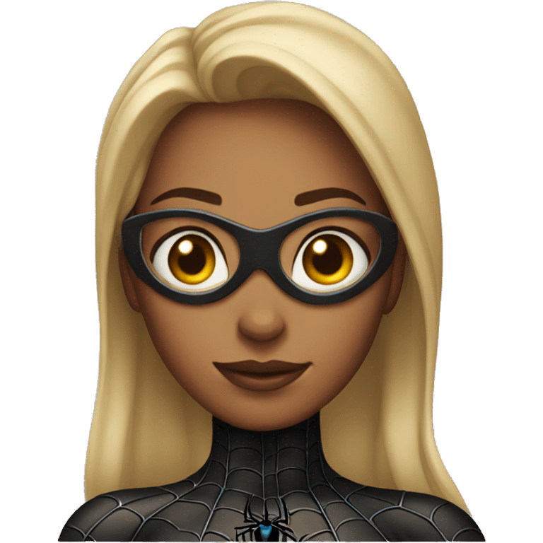 Female Spider-Man I who’s tan emoji