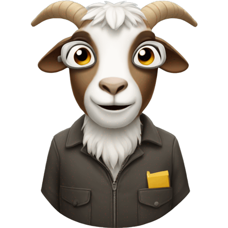 Goat filmmaker emoji