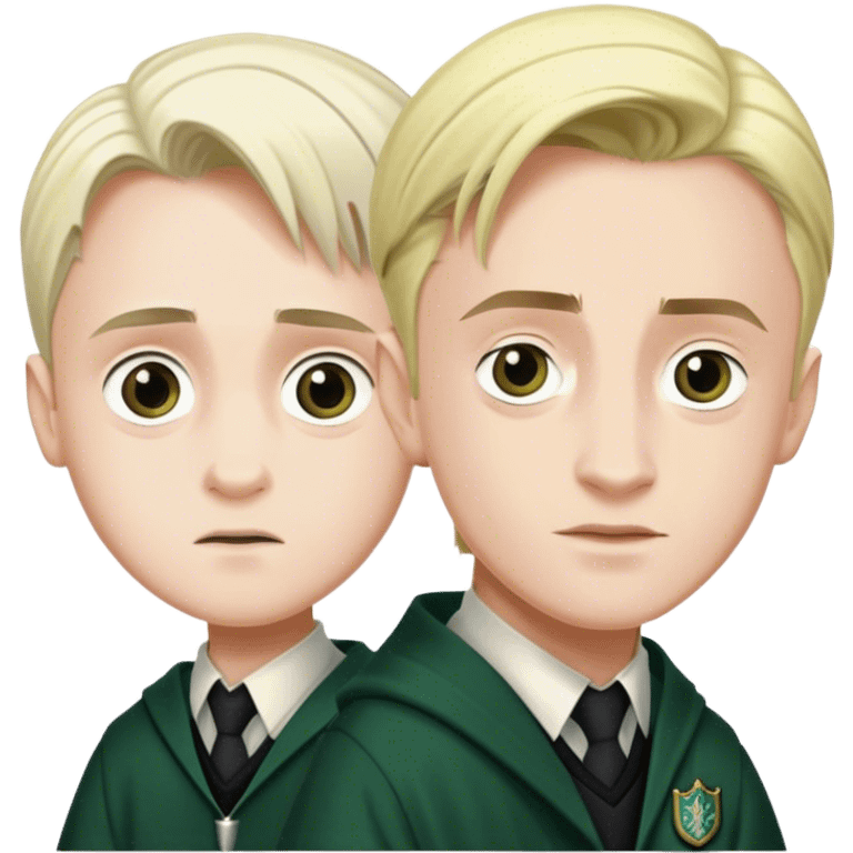 harry potter and draco malfoy emoji