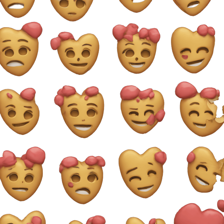 corazon con dedos emoji