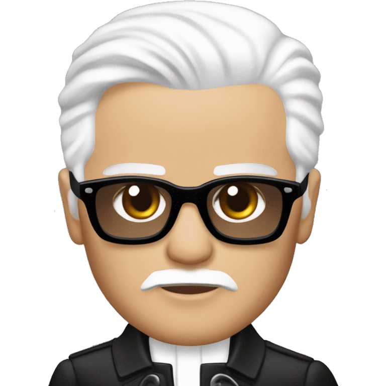 Karl Lagerfeld Emoji emoji