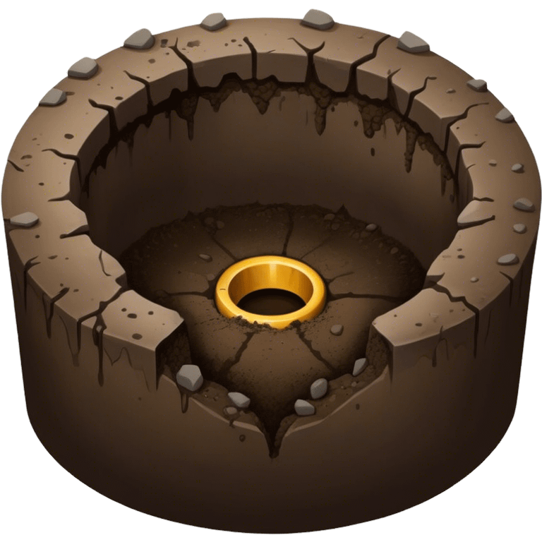  hole in the ground  emoji