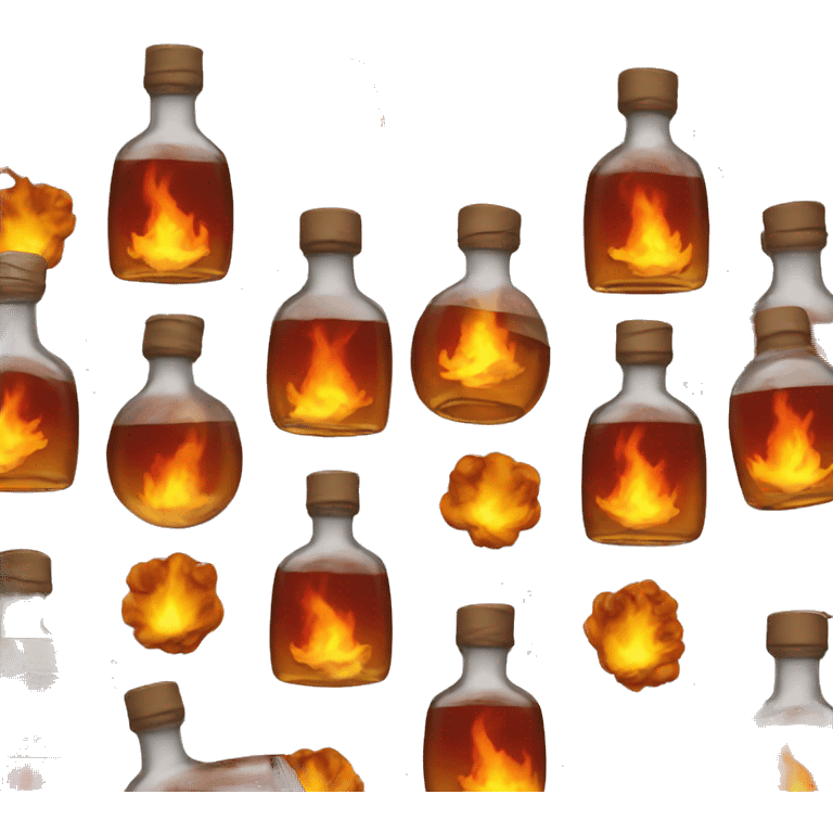 Fireball whiskey emoji