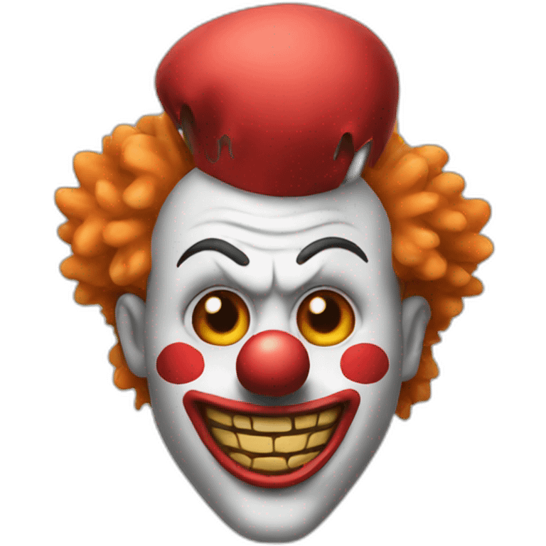 saw clown emoji