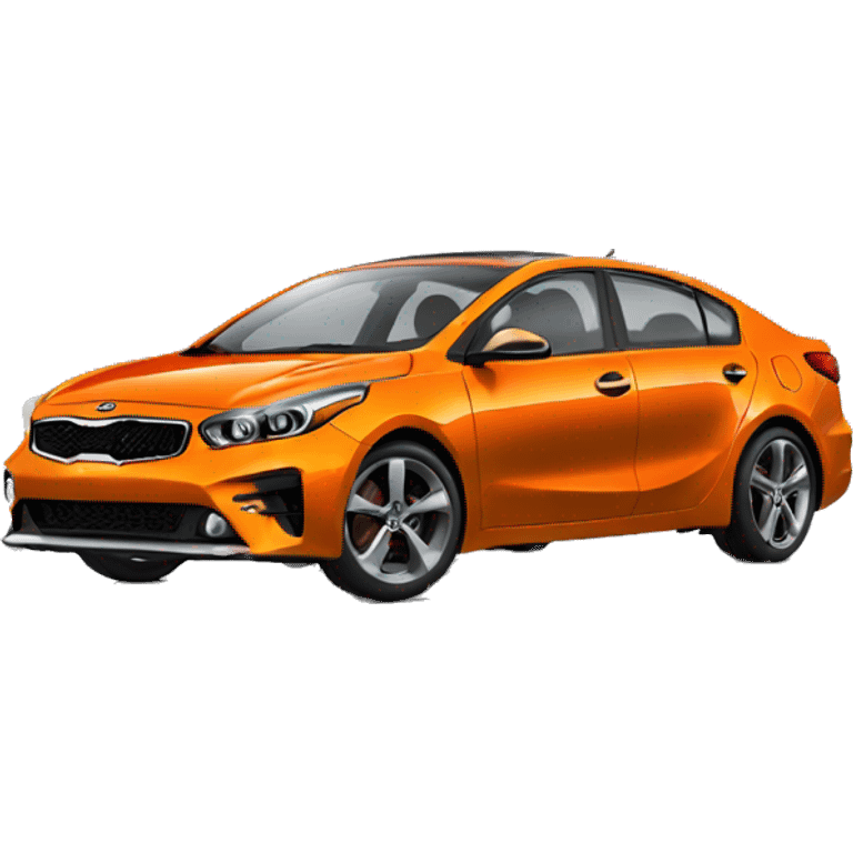 Orange Kia forte GT emoji