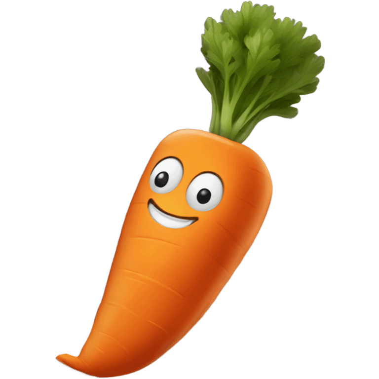 carrot reading book emoji