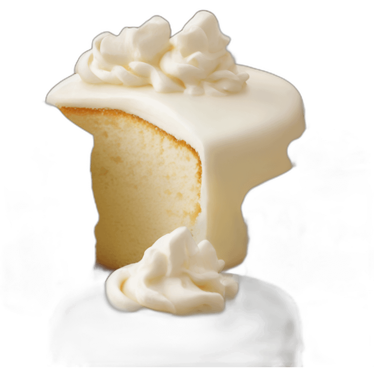 angel food cake emoji