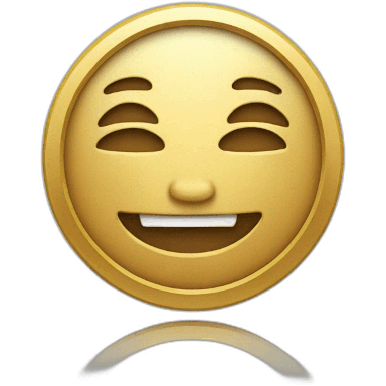 single emotion coin emoji