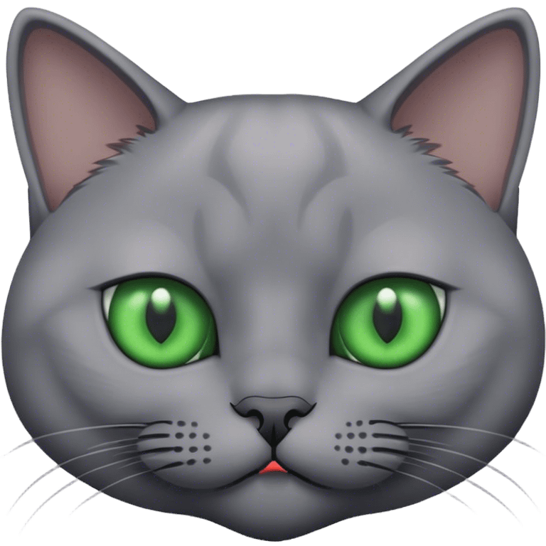 grey British cat emoji