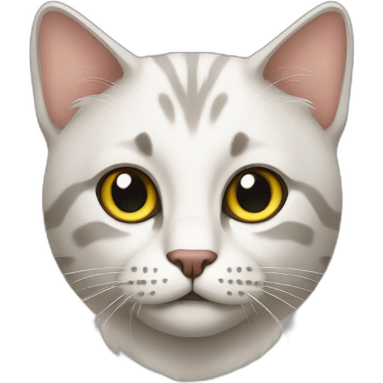 Cat designer emoji