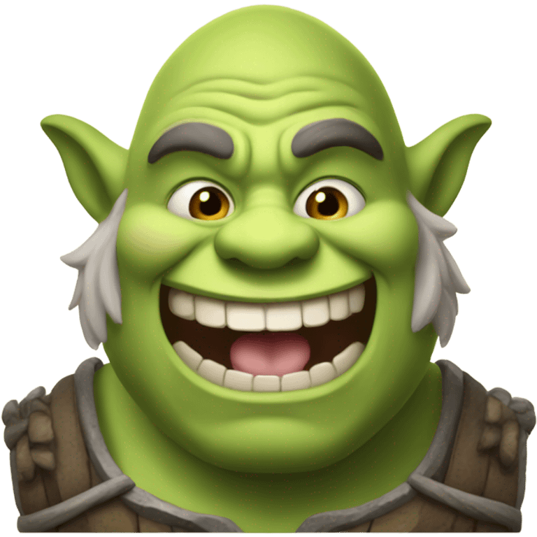 Happy ogre emoji