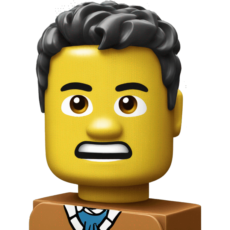 a lego block emoji