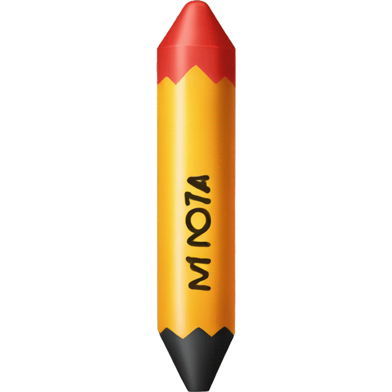 a crayon emoji