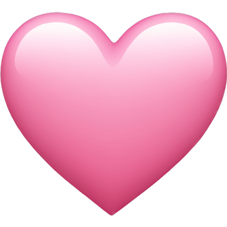 Pink heart emoji