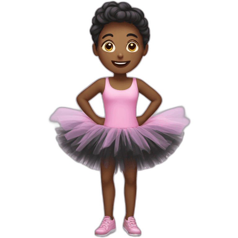 Chat avec un tutu emoji