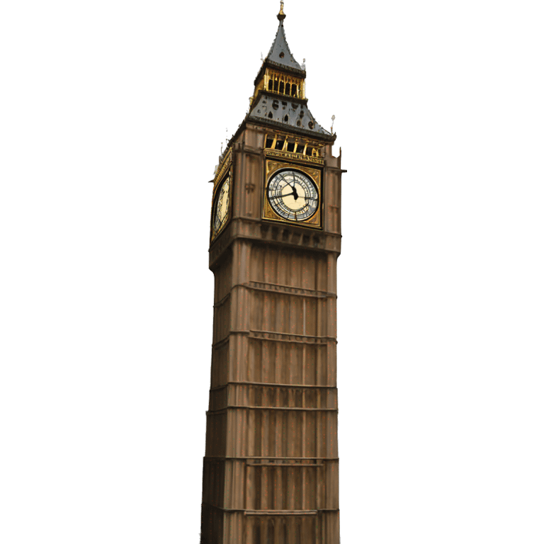 Big ben emoji