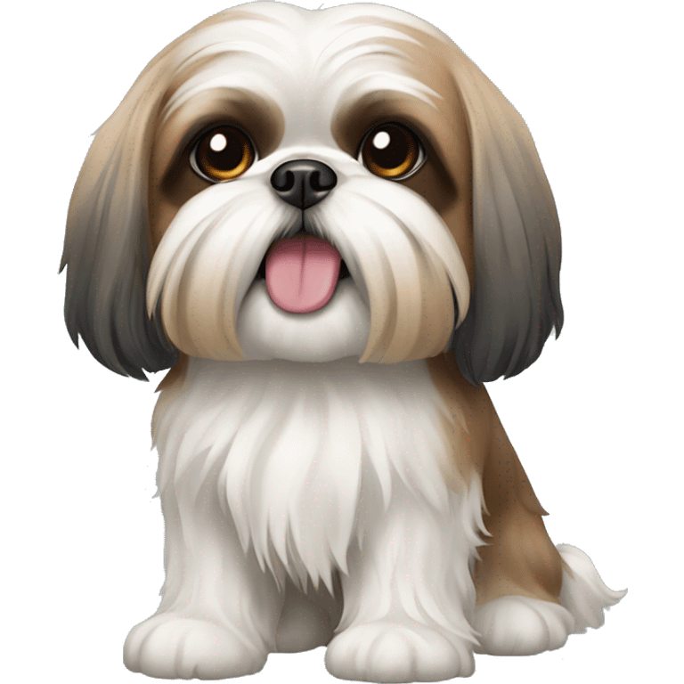 Shih tzu dog emoji