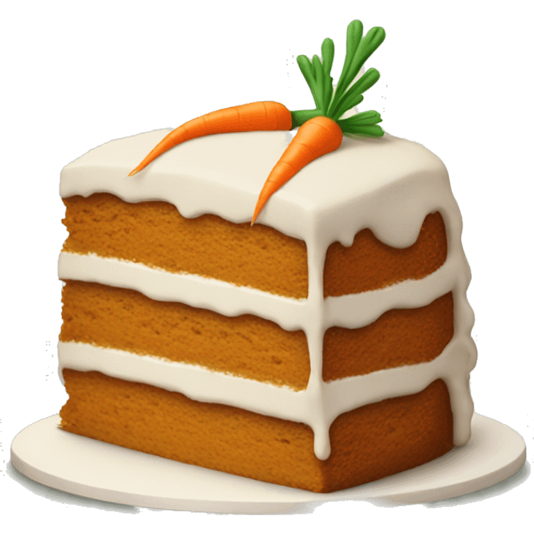 Carrot cake emoji