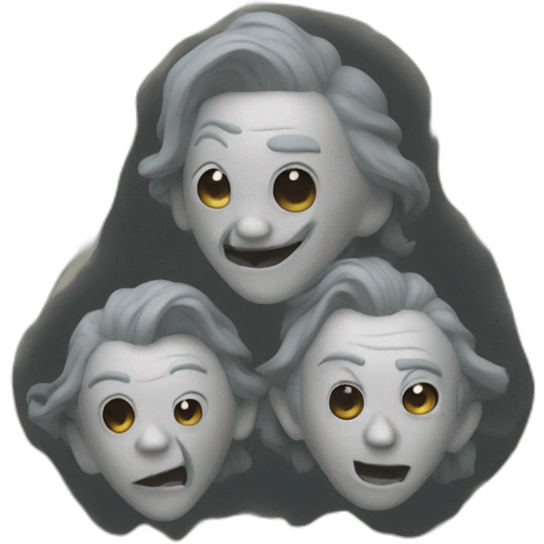 3 Ghosts emoji