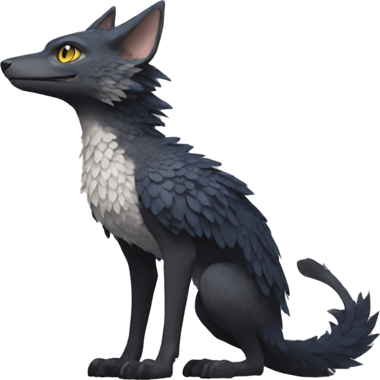 Cool Trico Nargacuga full body emoji