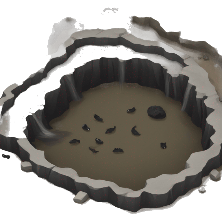 tar pit emoji