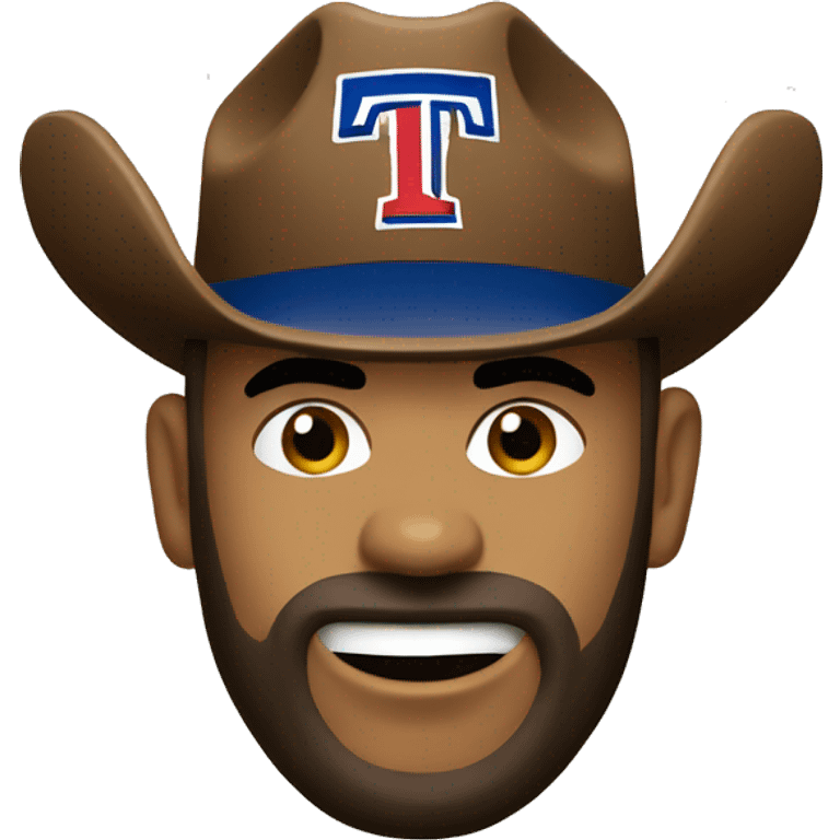 Texas Rangers logo emoji