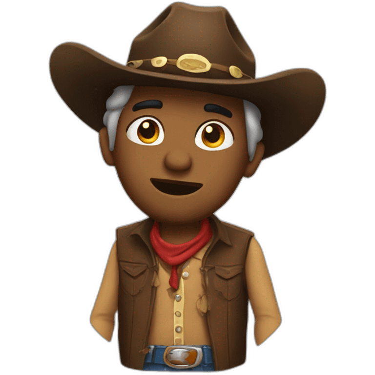 drunk cowboy emoji